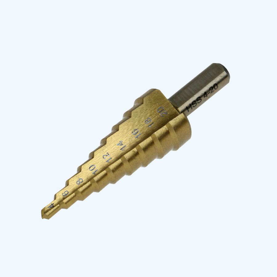 Stappenboor HSS 4-20 mm (rechte snijkanten) Eco-line Stappenboor HSS 4-20 mm (rechte snijkanten) Eco-line