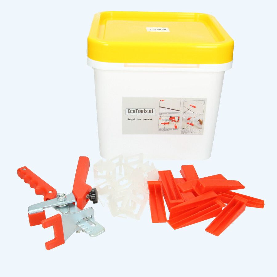 Tegel nivelleerset 1,5 mm Tegel nivelleerset 1,5 mm