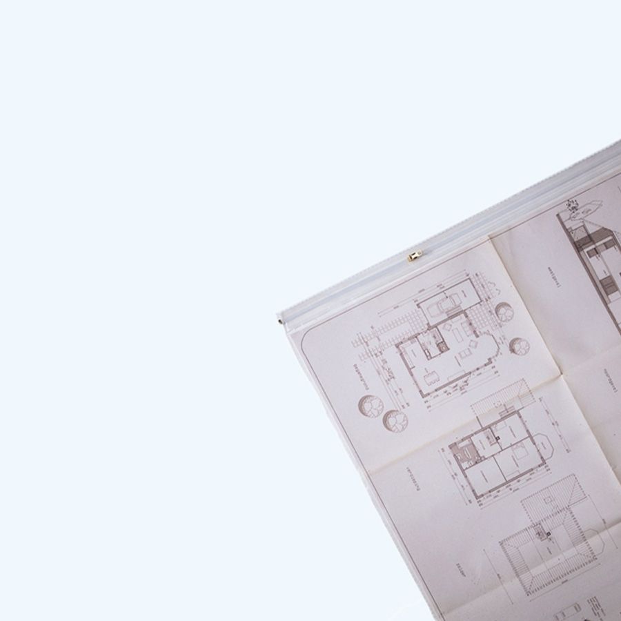 Tekeninghoes PE 900 x 1250 mm Tekeninghoes PE 900 x 1250 mm