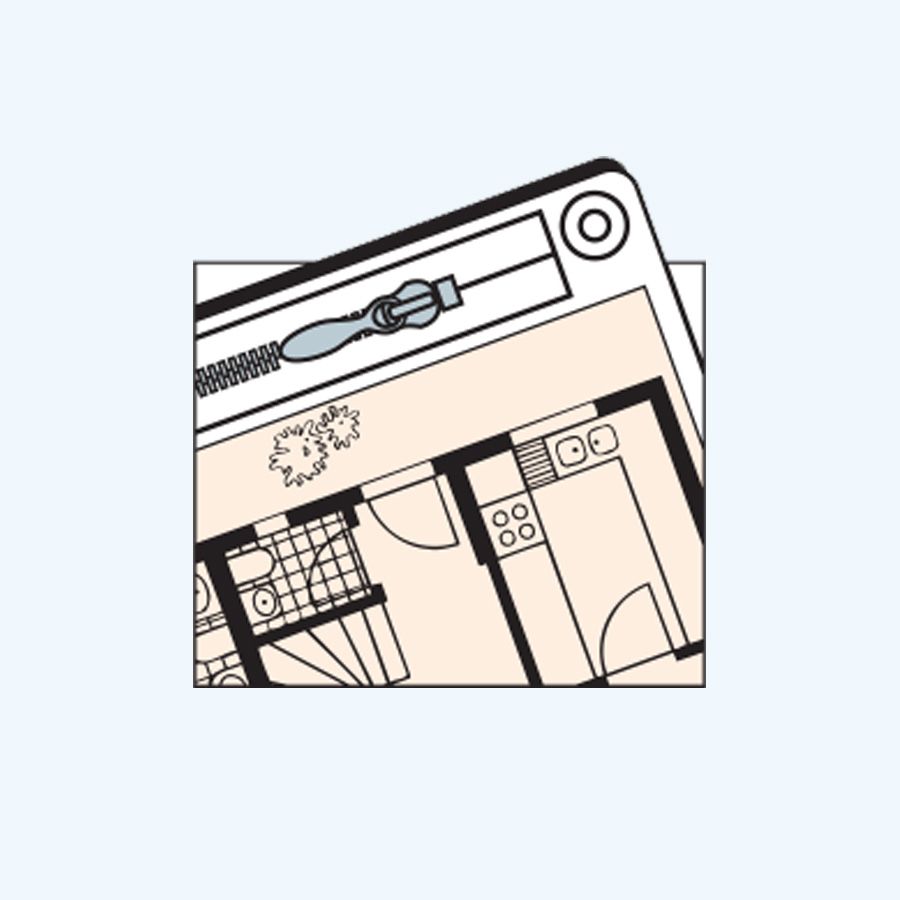 Tekeninghoes PVC 594 x 841 mm Tekeninghoes PVC 594 x 841 mm