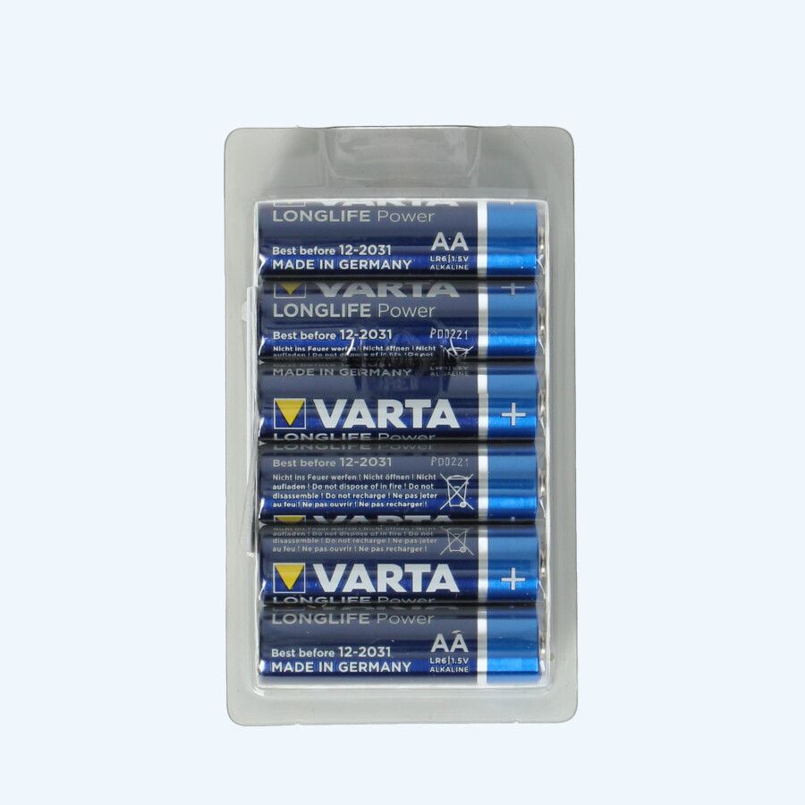 Varta Longlife Power AA batterijen (12 stuks) Varta Longlife Power AA batterijen (12 stuks)