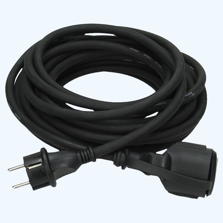 Verlengsnoer 10 meter 3x1.5 mm2 Neopreen Verlengsnoer 10 meter 3x1.5 mm2 Neopreen