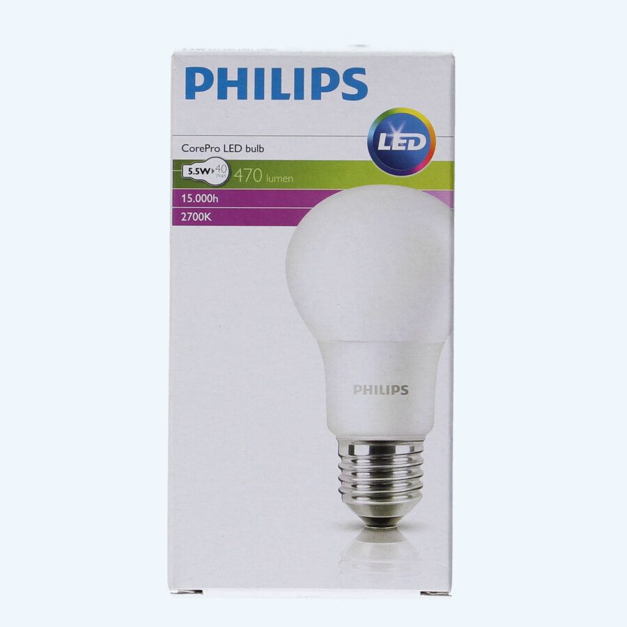 Philips LED lamp E27 4.9W Philips LED lamp E27 4.9W