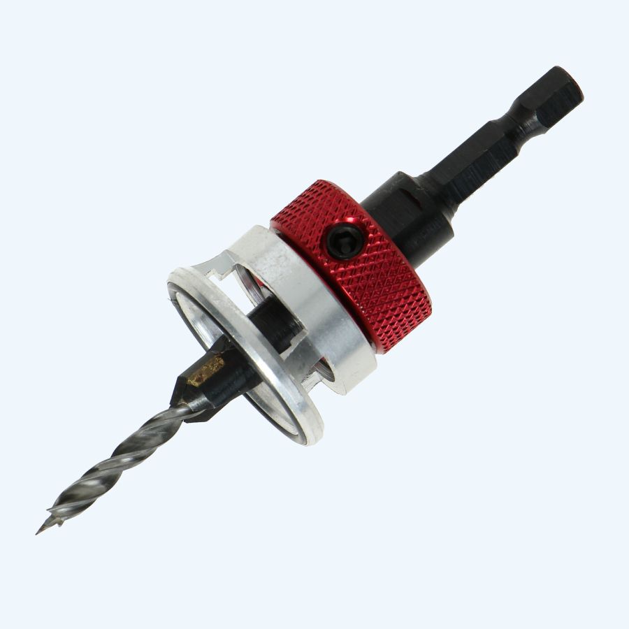 Verstelbare verzinkboor met diepteaanslag 6 mm Verstelbare verzinkboor met diepteaanslag 6 mm