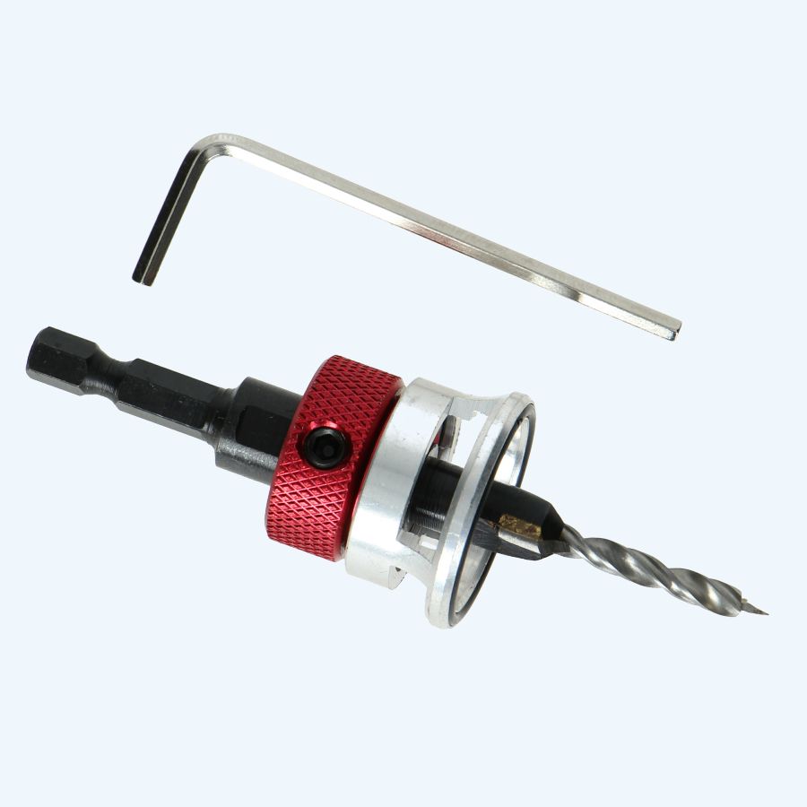 Verstelbare verzinkboor met diepteaanslag 3.5 mm Verstelbare verzinkboor met diepteaanslag 3.5 mm